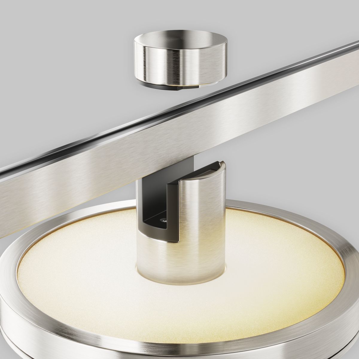 Трековый магнитный светильник Maytoni Technical Plato Flarity TR152-1-7W3K-PT в Санкт-Петербурге