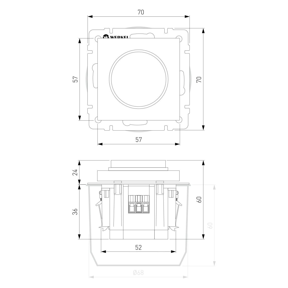 Диммер Werkel 4690389191947 W1142062 a062422 в Санкт-Петербурге
