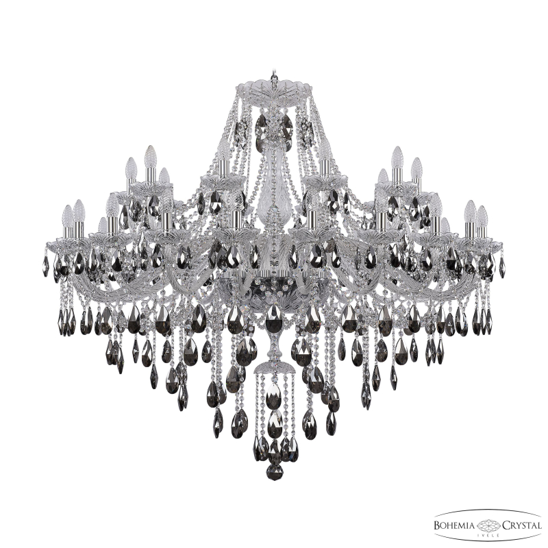 Подвесная люстра Bohemia Ivele Crystal 1415/20+10/460 Ni K731 в Санкт-Петербурге