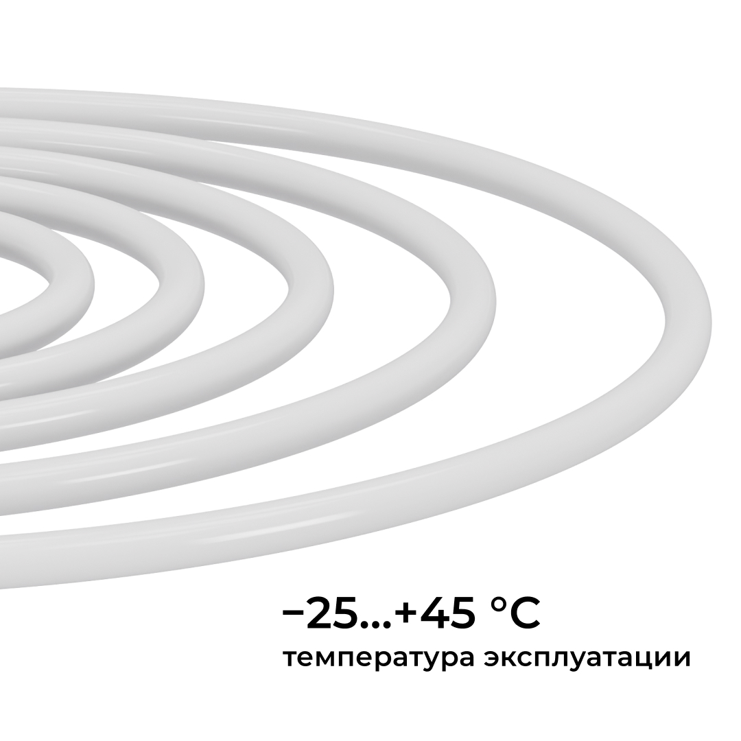 Комплект светодиодного неона Apeyron 220В, 6Вт/м, зеленый, smd 2835, 144д/м 10м, IP65,  с аксессуарами (сетевой шнур, заглушка, крепеж - 10шт) 10-118 в #REGION_NAME_DECLINE_PP#