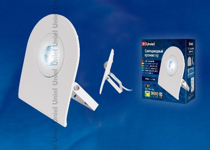 Прожектор светодиодный (UL-00001042) Uniel 30W 4000K ULF-F10-30W/NW IP65 180-240В White в Санкт-Петербурге