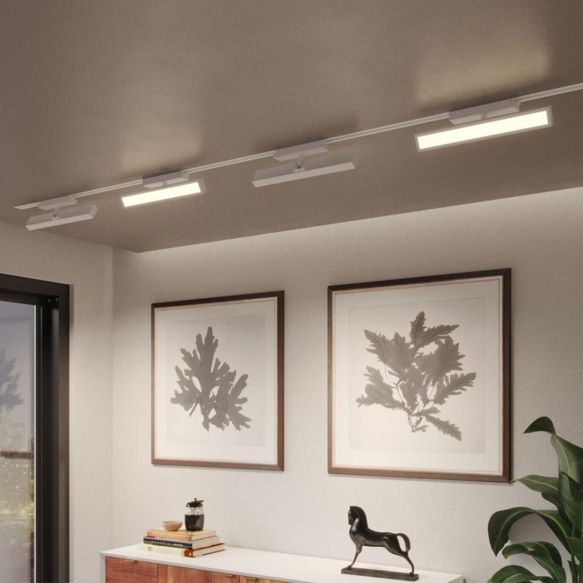 Трековый однофазный светильник с переключателем цв. температуры Novotech Port Stratus 359781 в Санкт-Петербурге