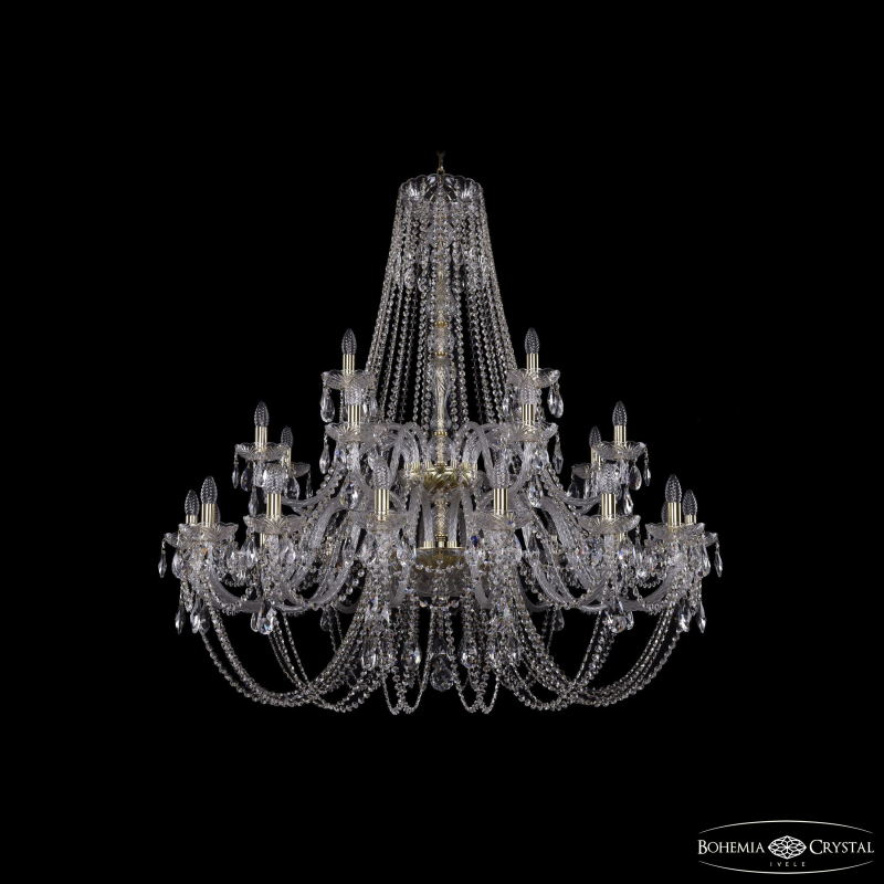 Подвесная люстра Bohemia Ivele Crystal 1406/16+8+4/460/2d G в Санкт-Петербурге