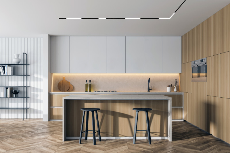 Трековый однофазный светильник Denkirs Smart Linear DK8004-CONN-BK в Санкт-Петербурге