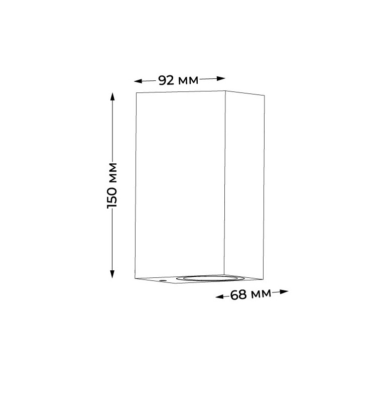 Уличный настенный светильник Italline IT1004 в #REGION_NAME_DECLINE_PP#