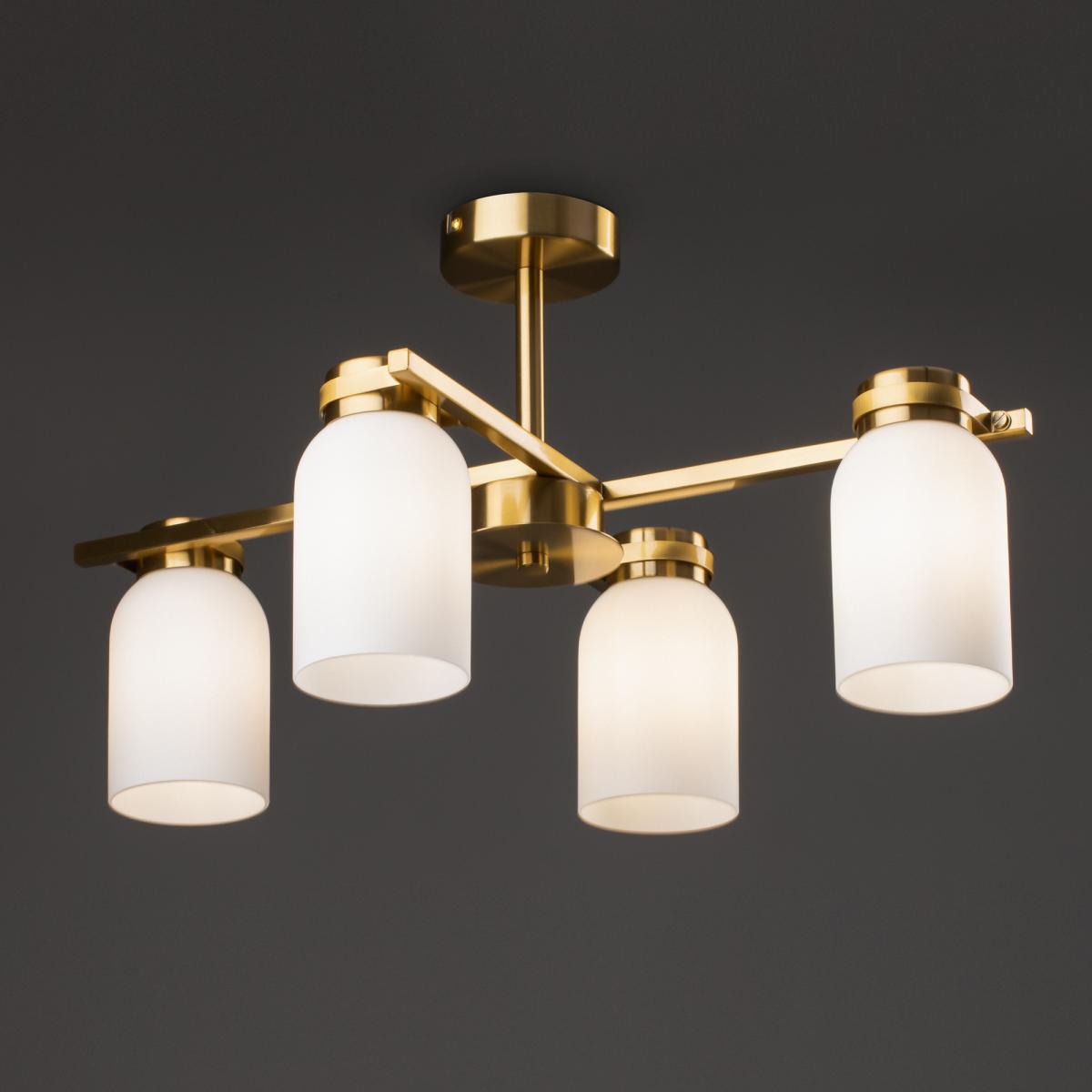 Люстра на штанге Freya Kamelia FR5446PL-04BS1 в Санкт-Петербурге