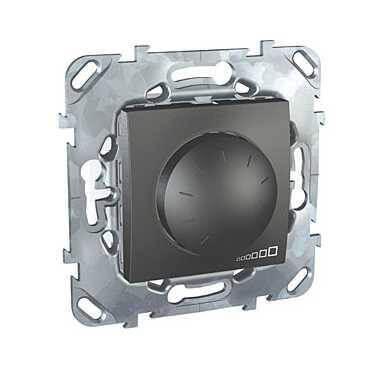 Диммер поворотный Schneider Electric Unica для ламп накаливания и галогенных 40-400W MGU5.511.12ZD в Санкт-Петербурге