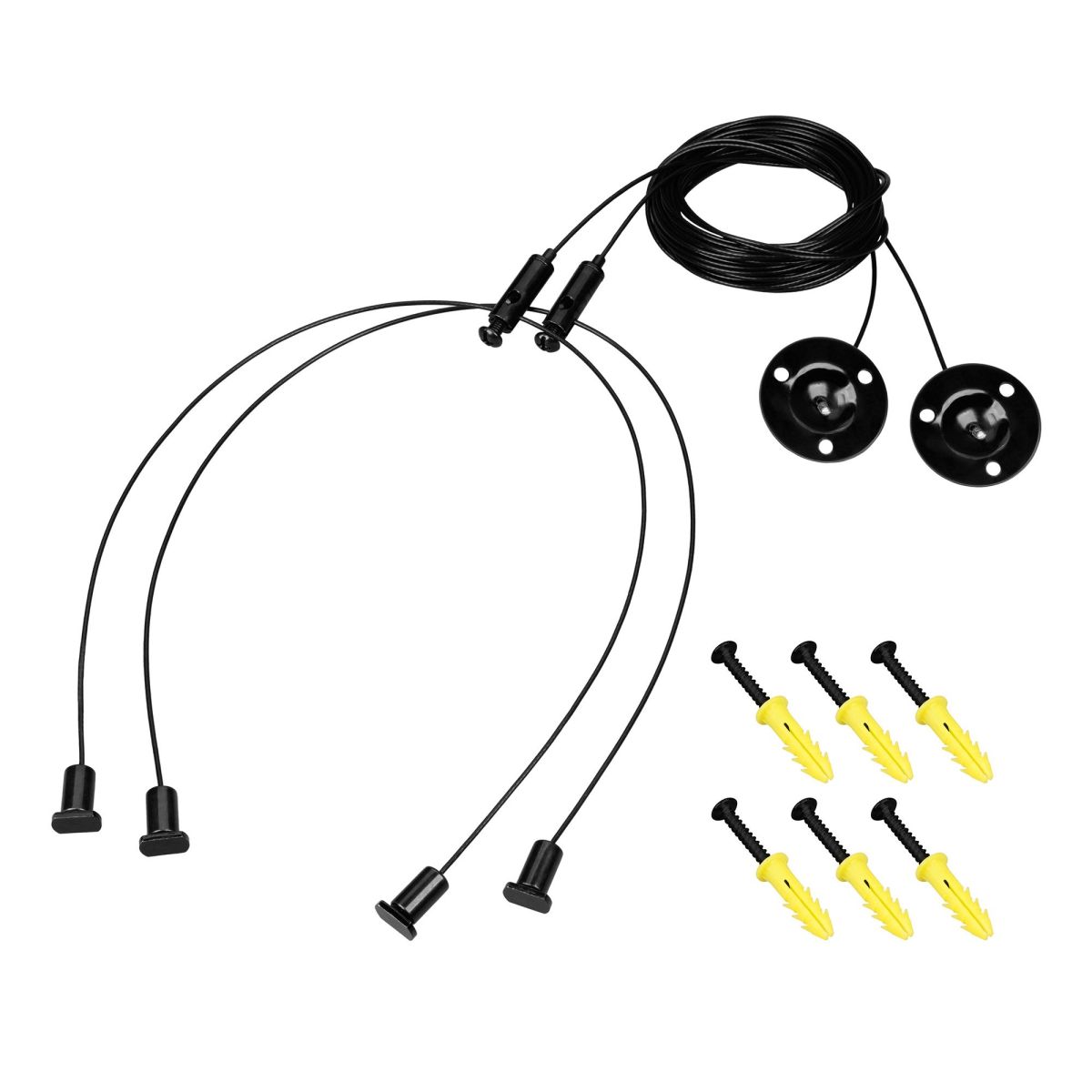 Подвес Arlight LINE-6070 2x4m Set BLACK (Pad 9x2mm) 056259 в Санкт-Петербурге