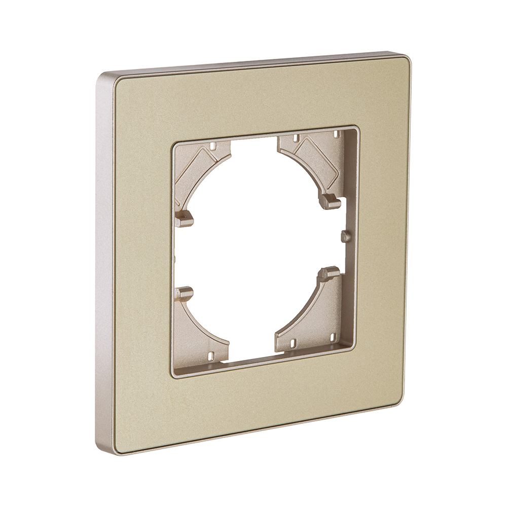 Рамка 1-постовая, золотой Kollinger Eleganz Acryl EA1GD в #REGION_NAME_DECLINE_PP#