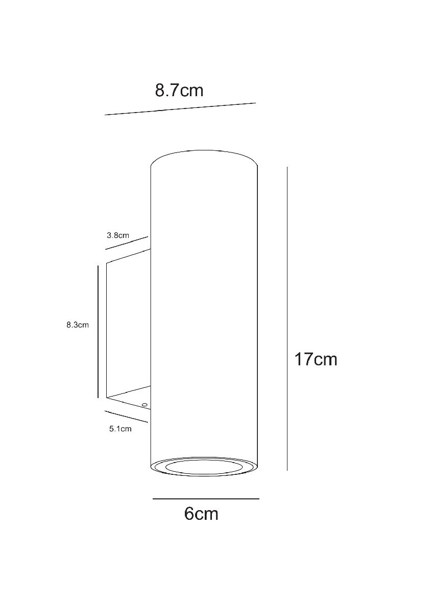 Уличный настенный светильник Arte Lamp Torcular A1807AL-2BK в Санкт-Петербурге