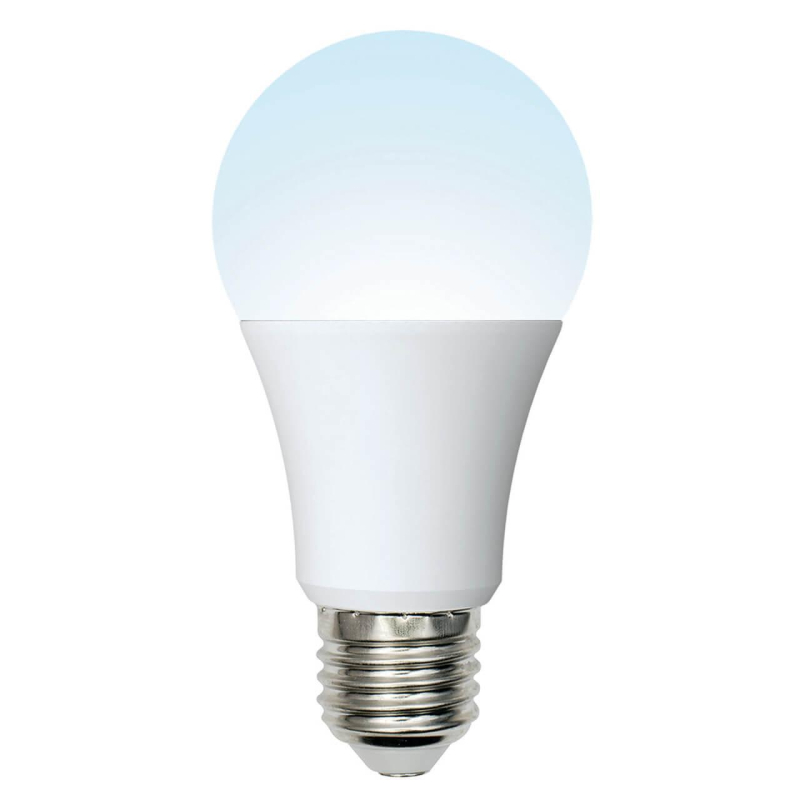 Лампа светодиодная (UL-00002381) Uniel E27 10W 4000K матовая LED-A60-10W/NW/E27/FR/12-24V PLO55WH в #REGION_NAME_DECLINE_PP#