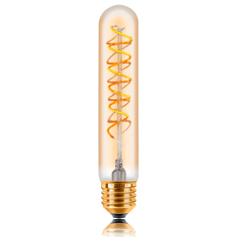 Лампа светодиодная филаментная диммируемая Sun Lumen E27 4W 2200K золотая 057-394 в Санкт-Петербурге