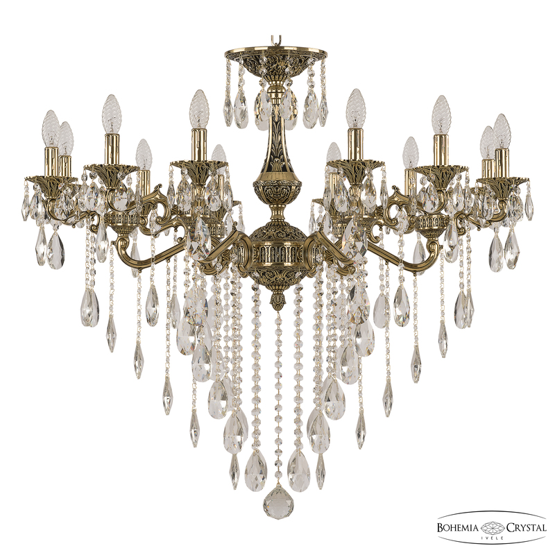 Подвесная люстра Bohemia Ivele Crystal Verona 72106/12/350 B GB в Санкт-Петербурге