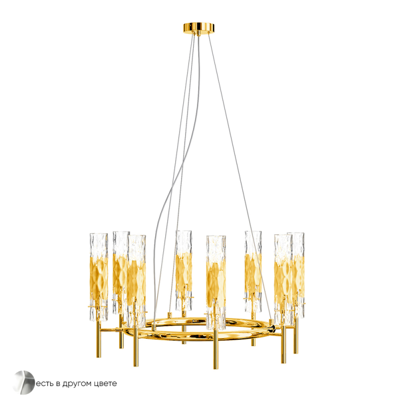 Подвесная люстра Crystal Lux PRIMAVERA SP8 GOLD в #REGION_NAME_DECLINE_PP#