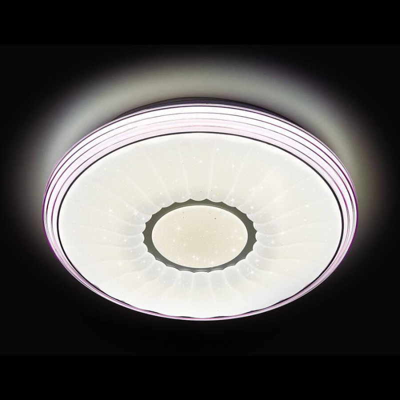 Потолочный светодиодный светильник Ambrella Light Orbital Air F11 PU 72W D400 в Санкт-Петербурге