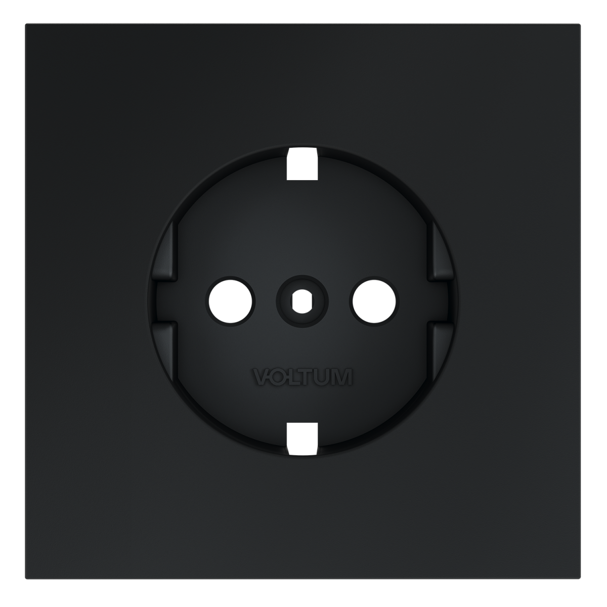 Накладка для розетки с заземлением Voltum S70 (графит) VLS000607 в #REGION_NAME_DECLINE_PP#