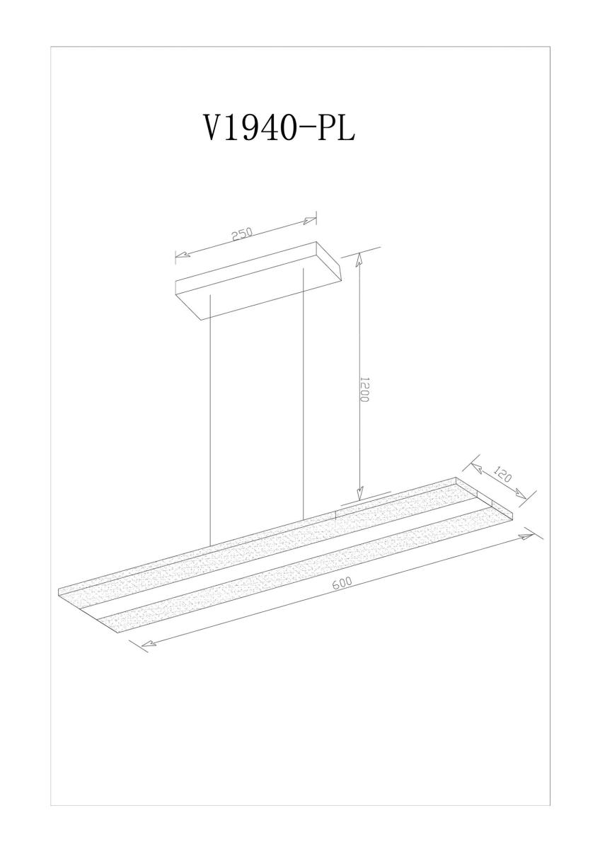 Подвесной светодиодный светильникк Moderli Holo V1940-PL в Санкт-Петербурге