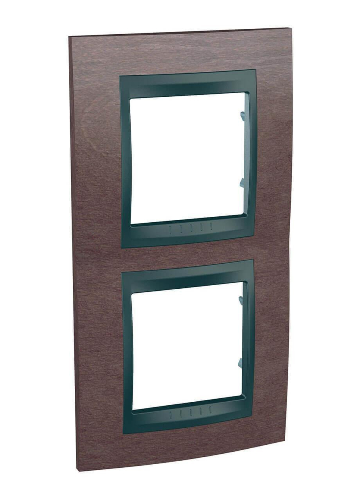 Рамка 2-постовая вертикальная Schneider Electric Unica Top MGU66.004V.2M4 в Санкт-Петербурге