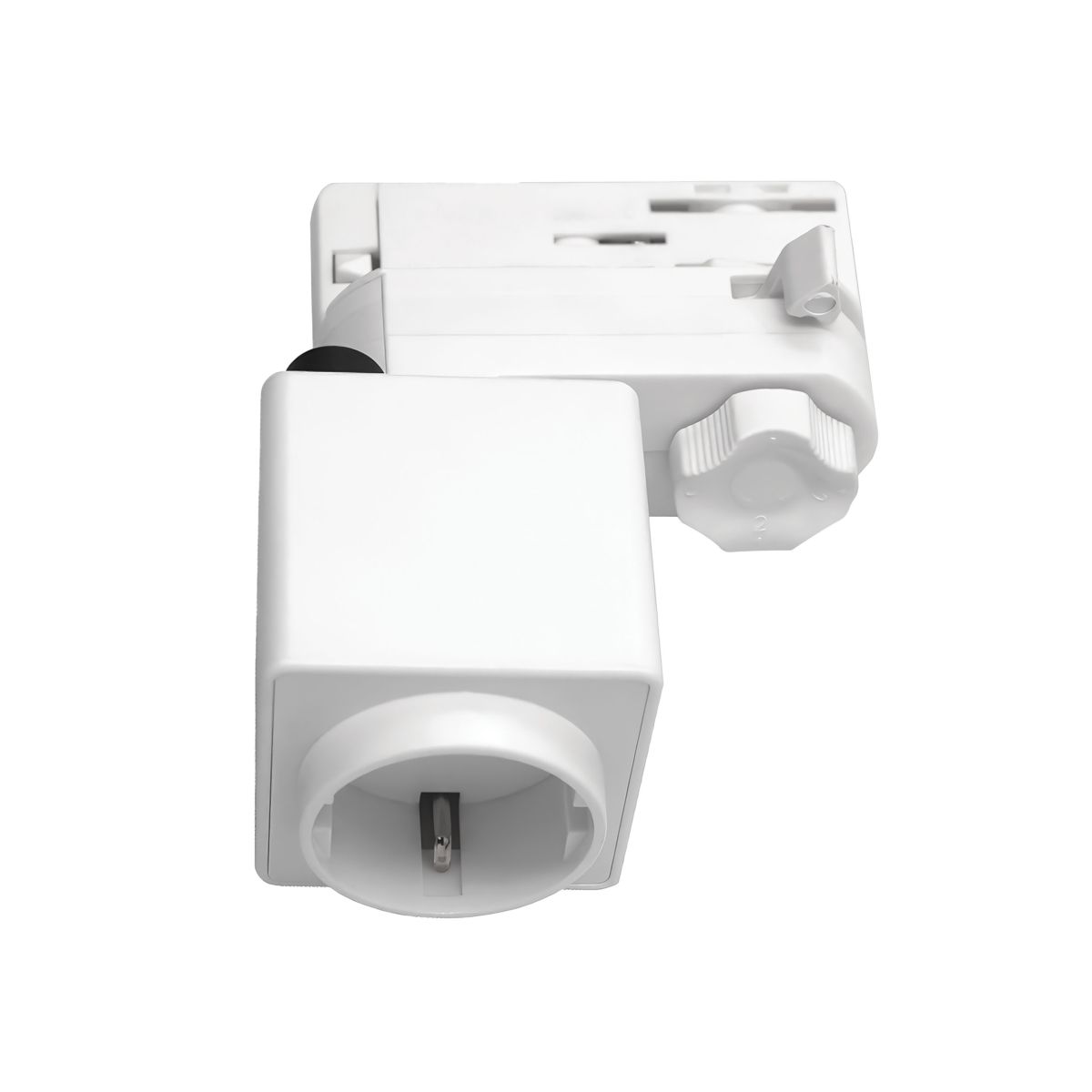 Адаптер для светильника с розеткой Shuko к шинопроводу 5030xx-R/5040xx-(F)/(R) Quattro Lightstar 594006-WSA в Санкт-Петербурге