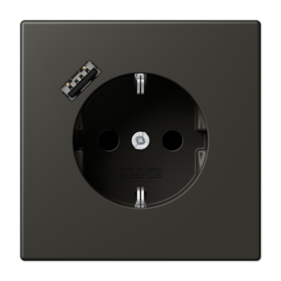Розетка 2K+З USB Typ A Jung LC1520-18A259 в #REGION_NAME_DECLINE_PP#