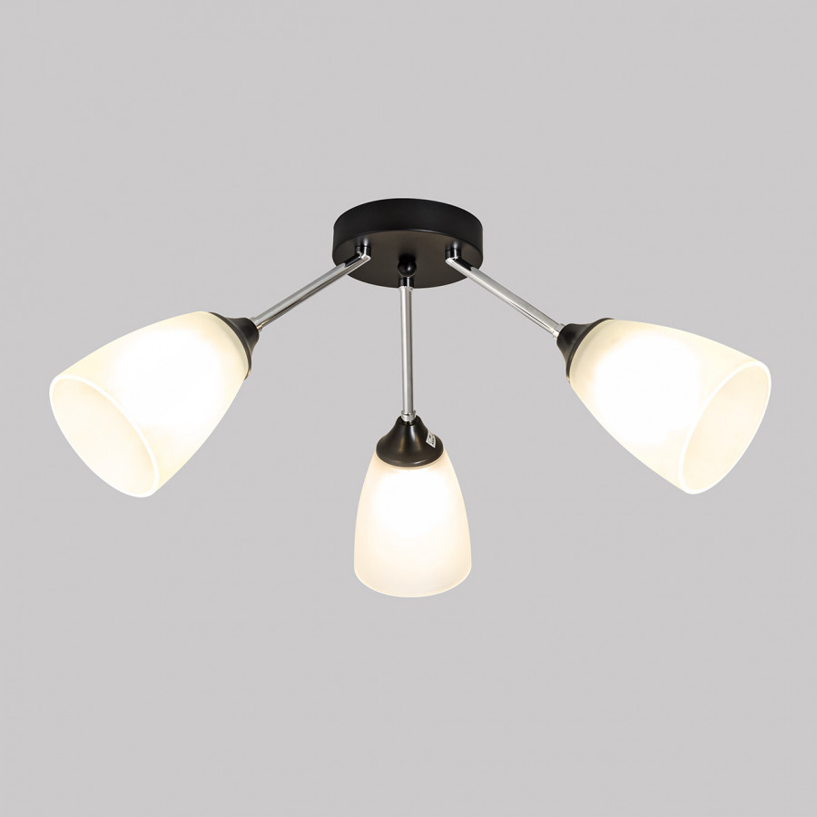 Потолочная люстра IMEX MD.2167-3-S-BK+CH в Санкт-Петербурге