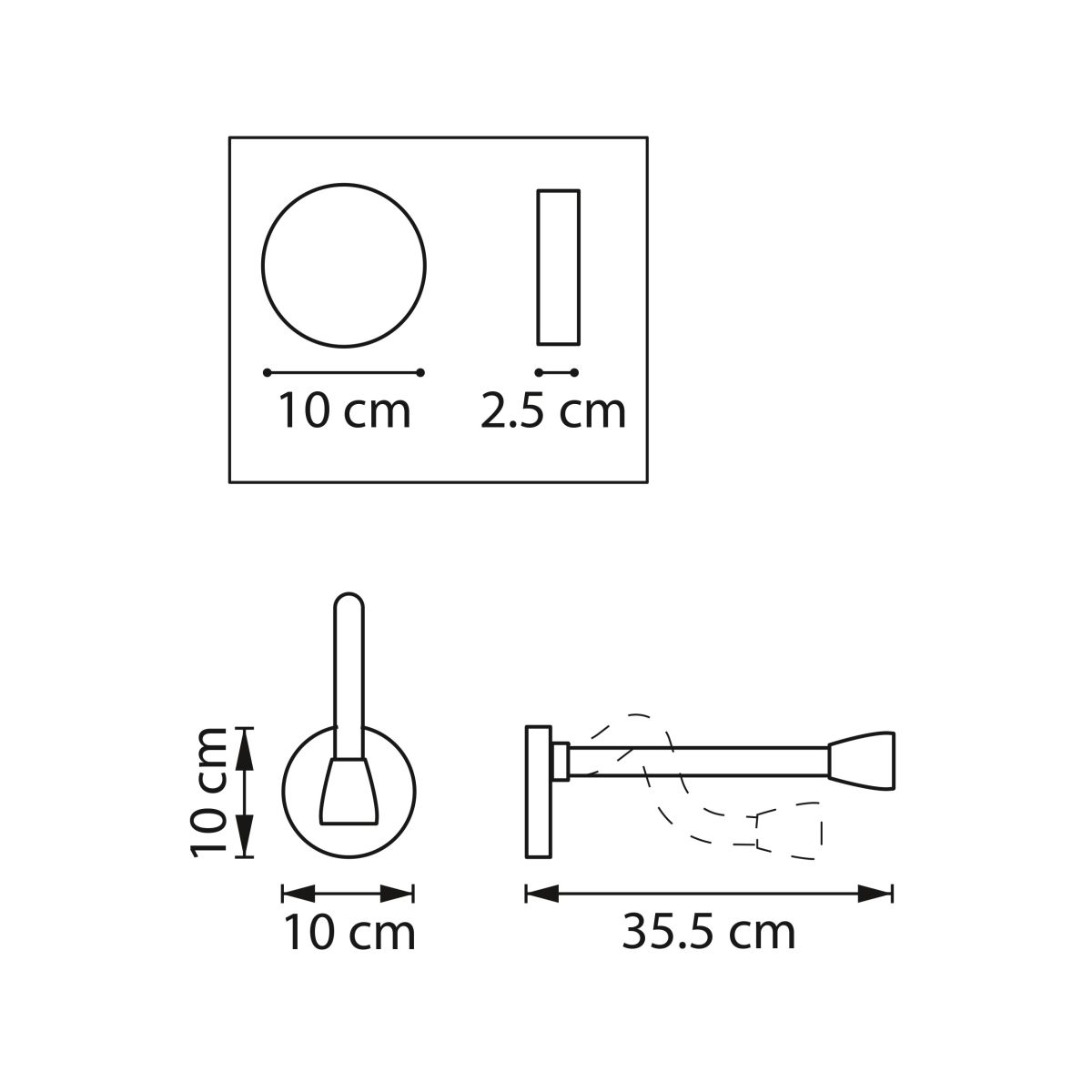 Бра Lightstar Muro III 808631 в Санкт-Петербурге