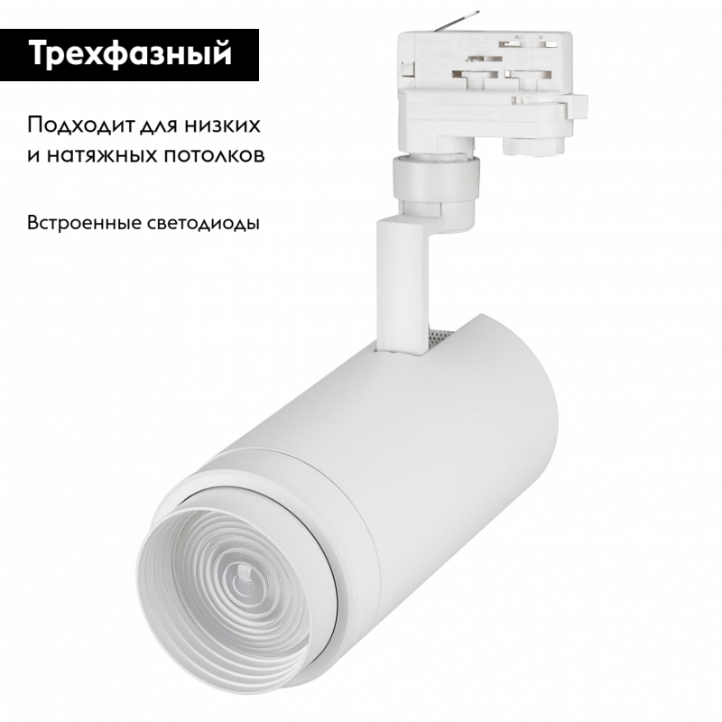 Трековый светильник Arlight LGD-Zeus-4TR-R100-30W Day SP5000-Veg 029999 в Санкт-Петербурге