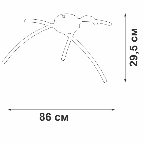 Потолочный светильник Vitaluce V2709-1/3PL в Санкт-Петербурге