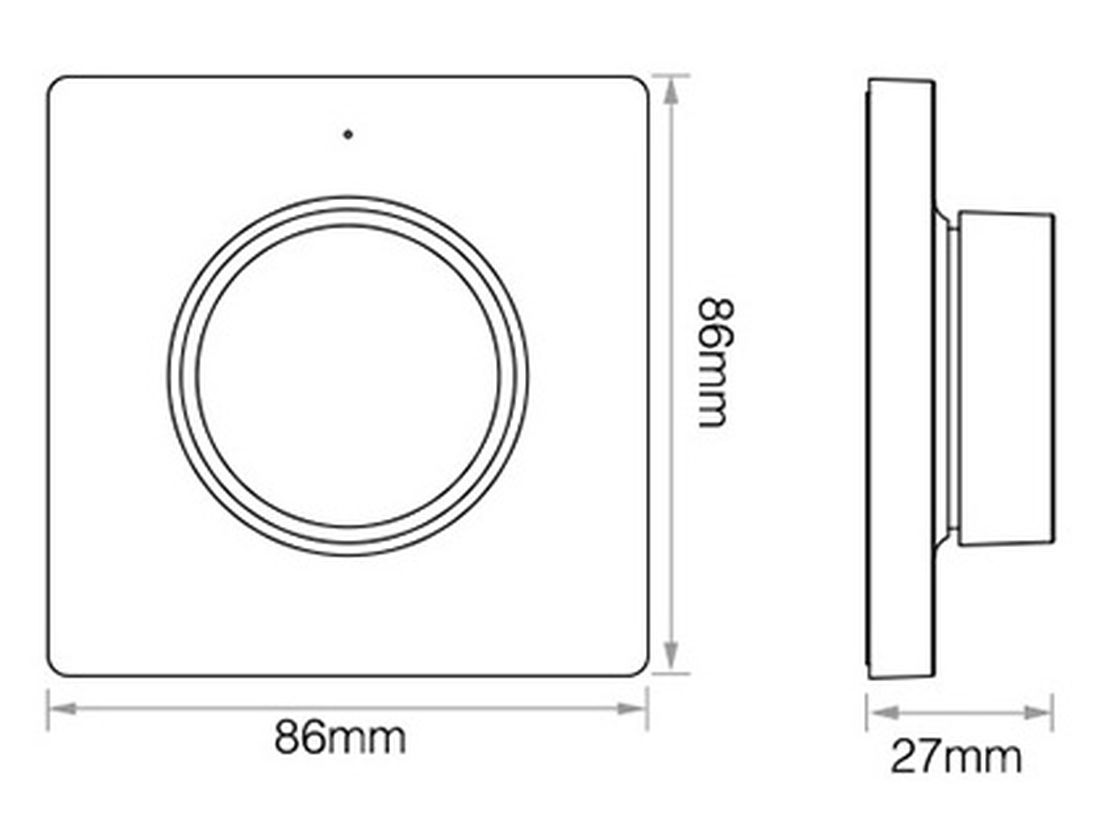 Настенная панель Quick control беспроводная SWG Standard 00-00035925 в Санкт-Петербурге