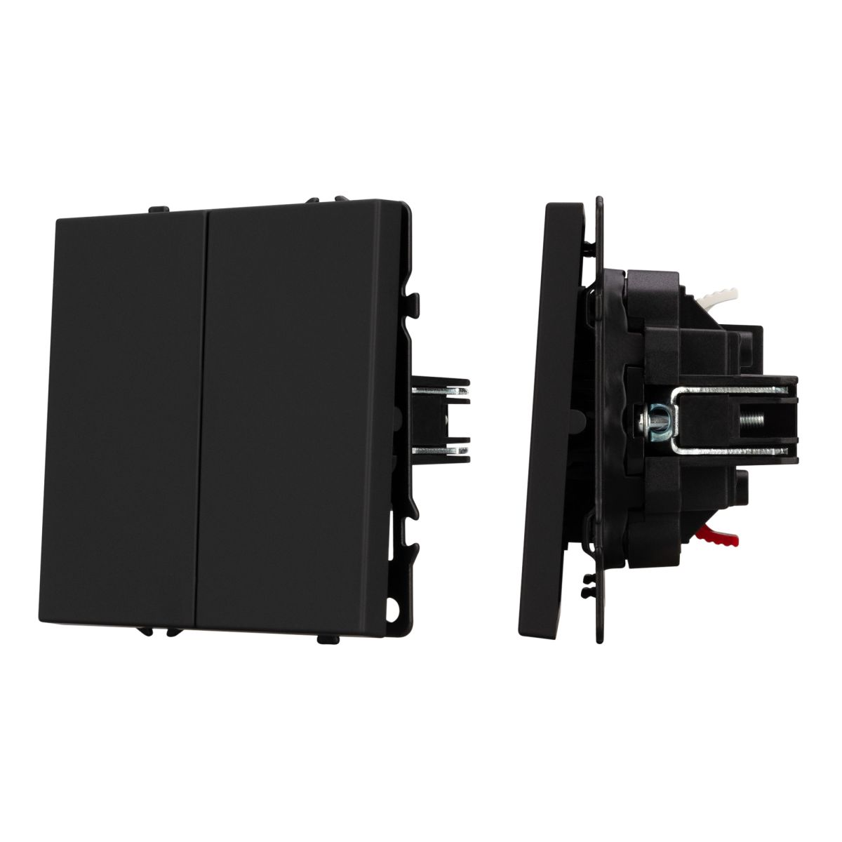 Выключатель 2 кл софт-тач черный оникс Arlight SWT-MK02-SFPL-BK (250V, 10A) 054252(1) в #REGION_NAME_DECLINE_PP#