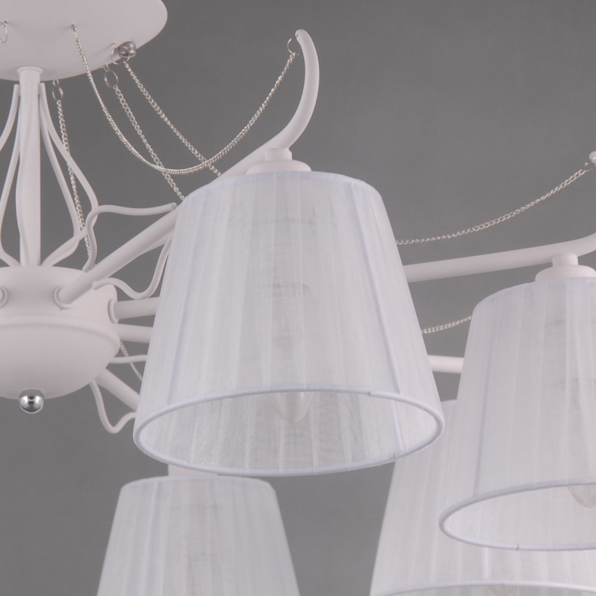 Люстра на штанге Illumico IL9482-8CSQ-25WT ELITE в #REGION_NAME_DECLINE_PP#