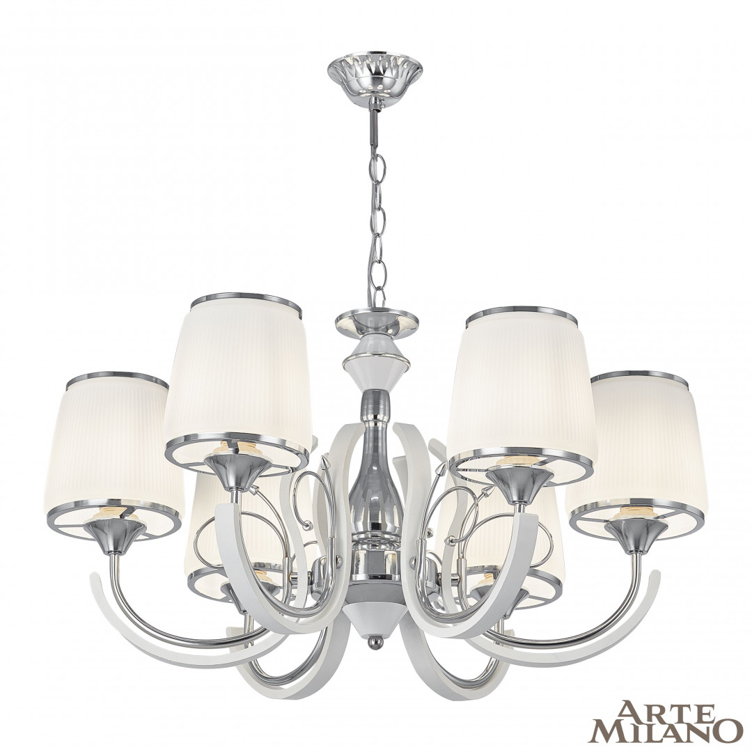 Подвесная люстра Arte Milano Florentia-9247 309247/6 Wh/Ni в Санкт-Петербурге