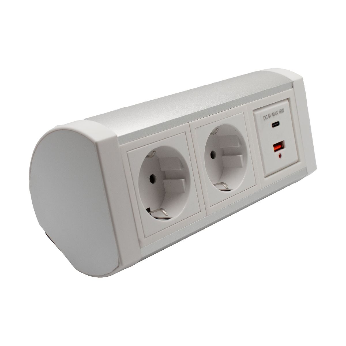 Блок розеток LK-RSA (2 секции 1 USB + 1 type-C) Mebax 00-00002873 в Санкт-Петербурге