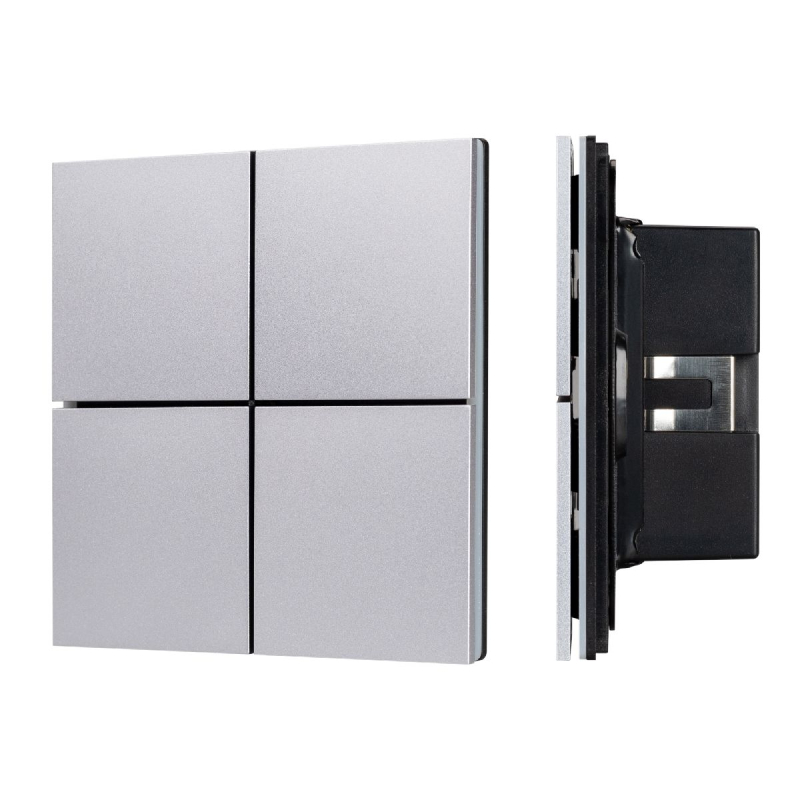 Кнопочная панель Arlight KNX-304-23-IN Silver BUS, Frameless 039662 в Санкт-Петербурге