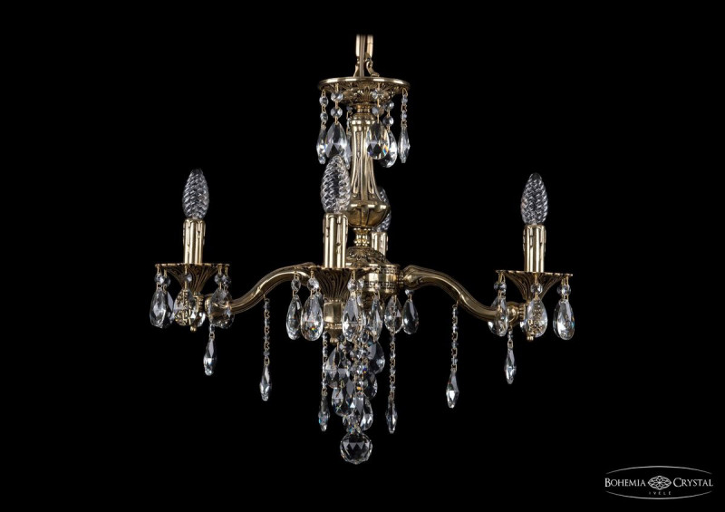 Подвесная люстра Bohemia Ivele Crystal 1710/4/160/B/GB в Санкт-Петербурге