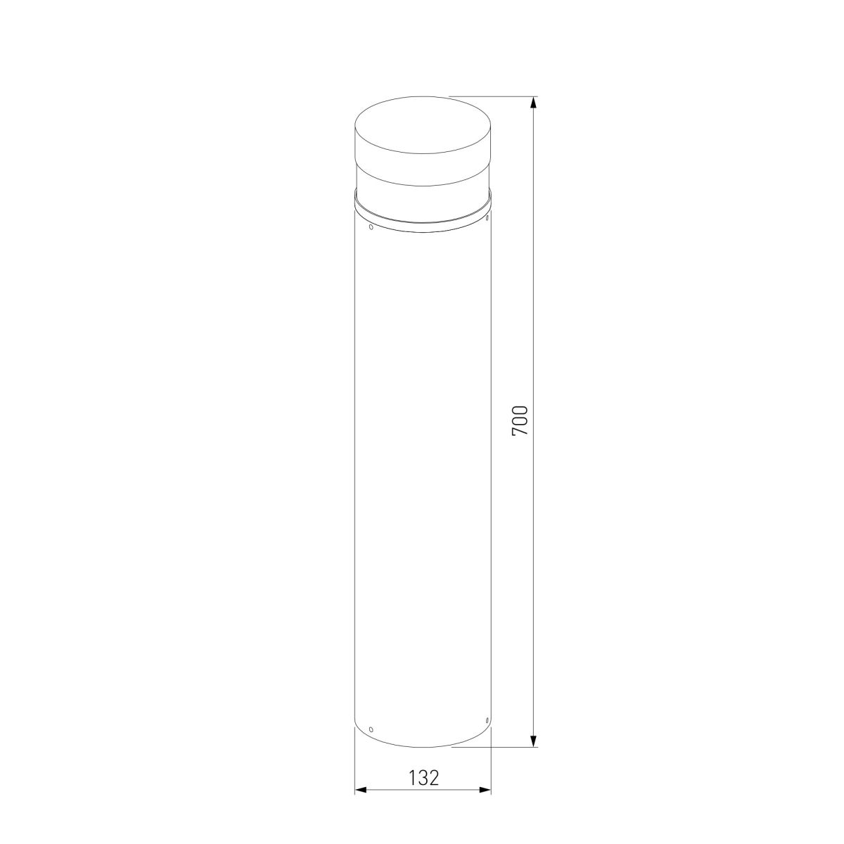Ландшафтный светильник Elektrostandard 1532 TECHNO LED черный 4690389219184 a072085 в #REGION_NAME_DECLINE_PP#