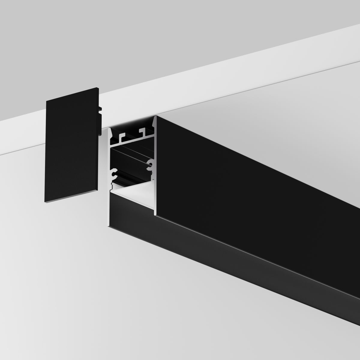 Комплект заглушек для профиля 25×42 2шт Maytoni Led Strip ALM-2542-EC 642061 в Санкт-Петербурге