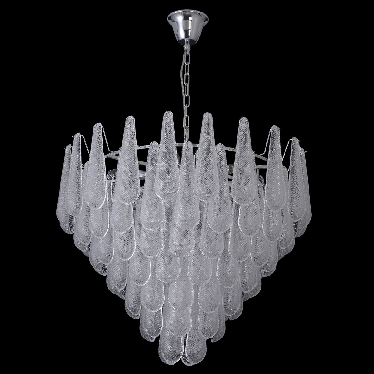 Подвесная люстра Crystal Lux FONTAIN SP18 CHROME в Санкт-Петербурге