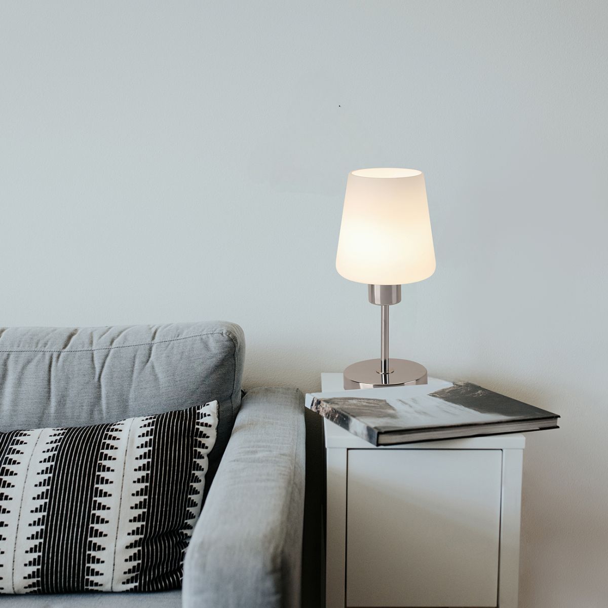 Настольная лампа Escada Clarity 120004/1T Chrome ES0002706 в #REGION_NAME_DECLINE_PP#