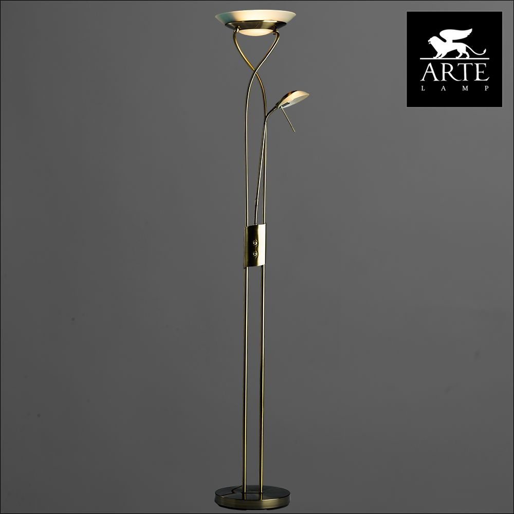 Торшер Arte Lamp Duetto A4399PN-2AB в #REGION_NAME_DECLINE_PP#