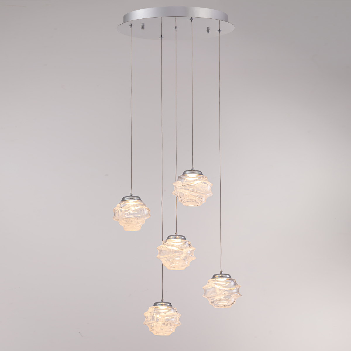 Подвесной светильник Delight Collection MD25030003 MD25030003-5A chrome/clear в Санкт-Петербурге