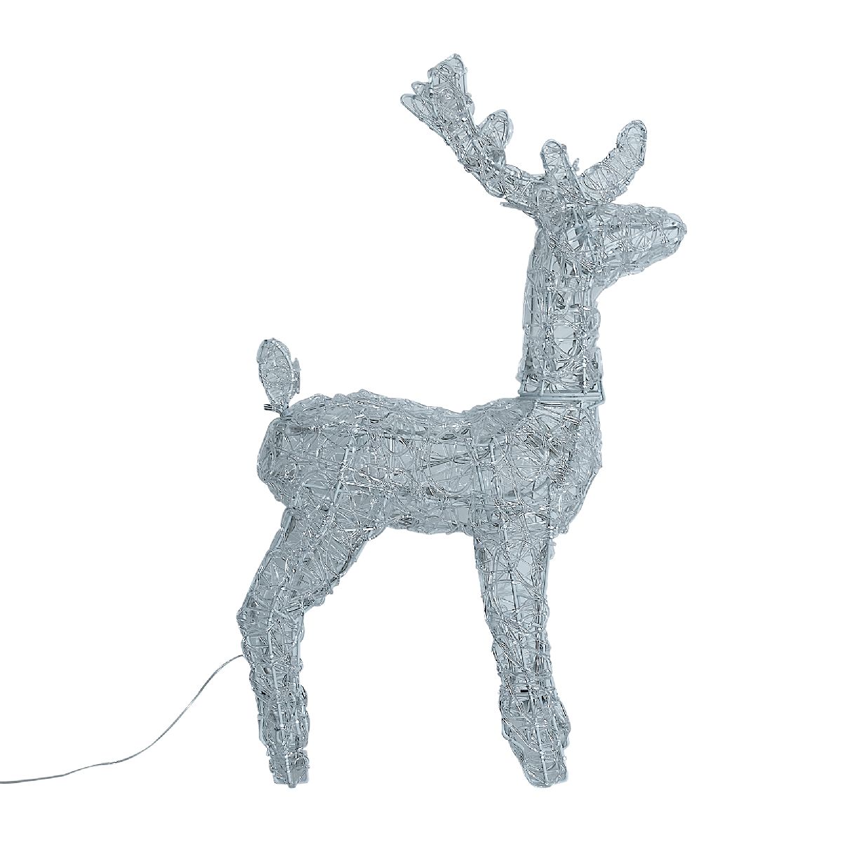 Светодиодная фигура Uniel ULD-M3660-080/STA WARM WHITE IP44 DEER-2 UL-00012361 в Санкт-Петербурге