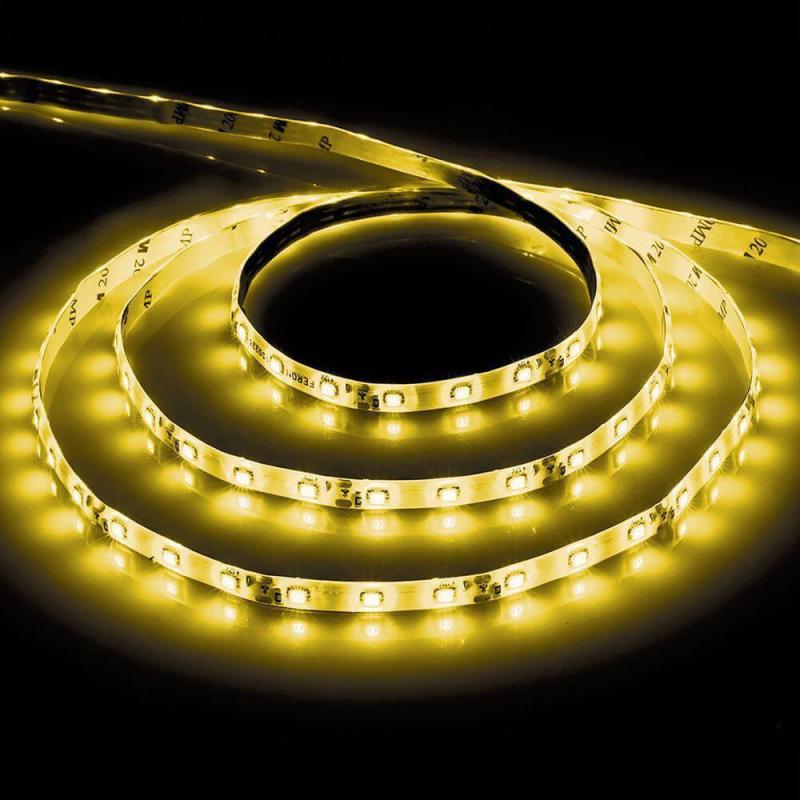 Светодиодная лента Feron 4,8W/m 60LED/m 2835SMD желтый 5M LS603 27670 в Санкт-Петербурге