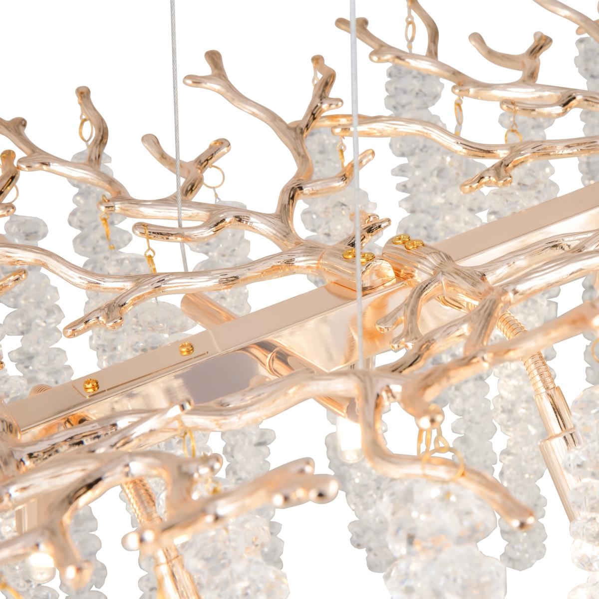 Подвесная люстра Freya Mineral FR1010PL-10G1 в #REGION_NAME_DECLINE_PP#