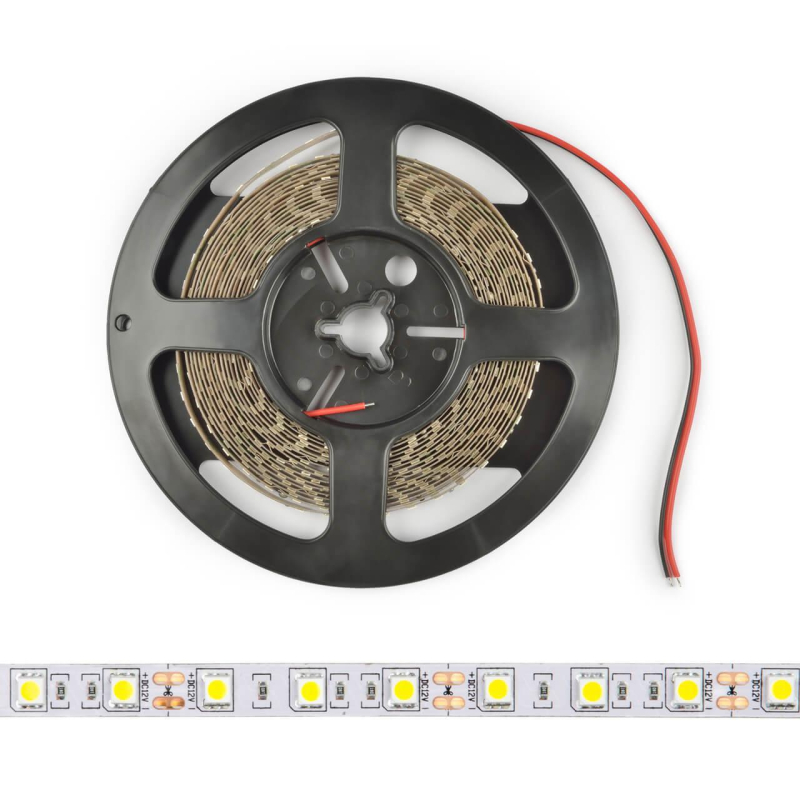 Светодиодная лента (UL-00004369) Uniel 7,2W/m 30LED/m 5050SMD белый 5M ULS-M22-5050-30LED/m-10mm-IP20-DC12V-7,2W/m-5M-4000K PROFI в #REGION_NAME_DECLINE_PP#