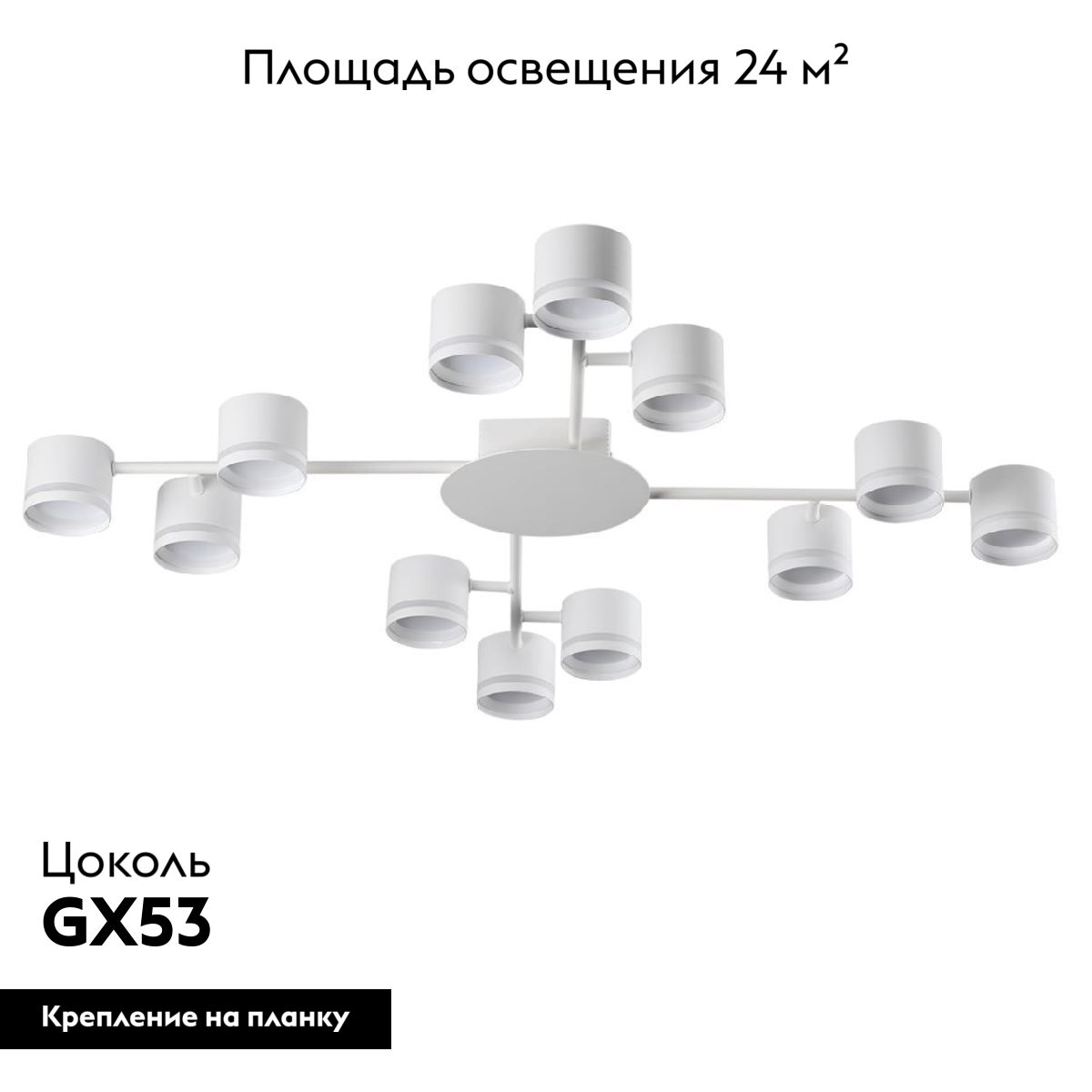 Потолочная люстра Lumion Gareta 8235/12C в Санкт-Петербурге