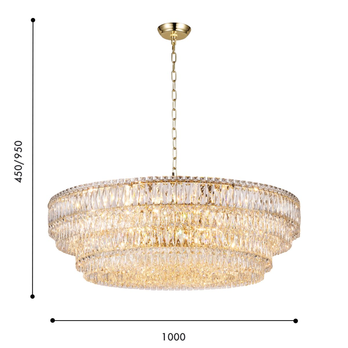 Подвесная люстра Favourite Adamas 4781-24P в Санкт-Петербурге