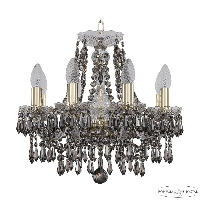 Подвесная люстра Bohemia Ivele Crystal 1403/8/141 G R731 в Санкт-Петербурге