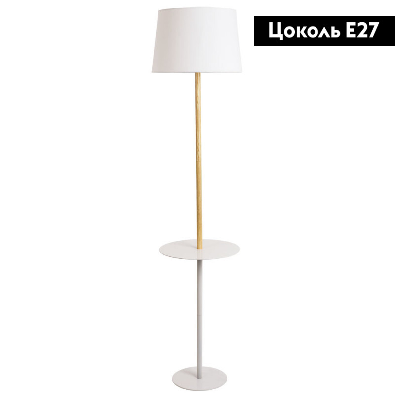Торшер ARTE Lamp A2102PN-1WH в #REGION_NAME_DECLINE_PP#