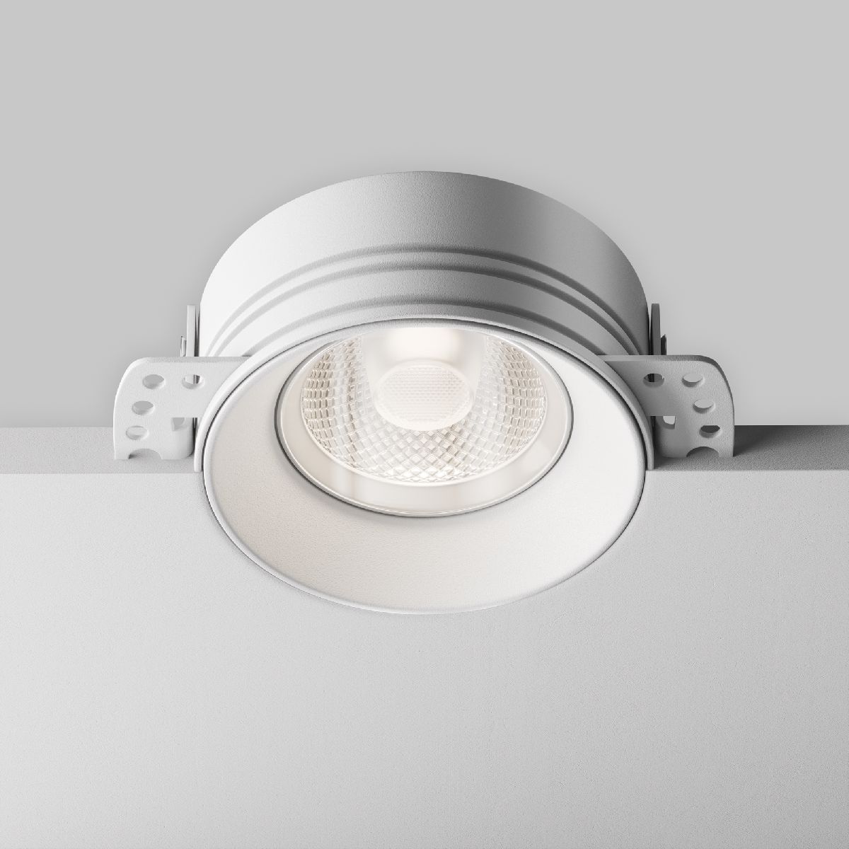 Встраиваемый светильник Maytoni Flint DL101-GU10-TRS-W в #REGION_NAME_DECLINE_PP#